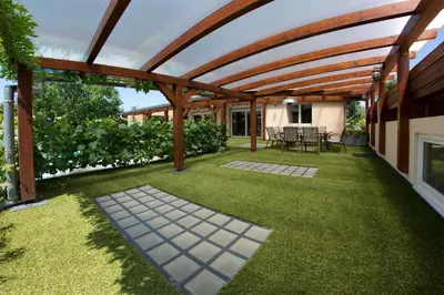 Jardin de l'établissement Villa Centre Alsace
