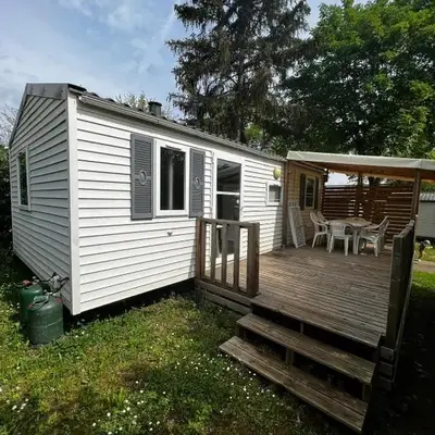 Mobil Home Cosi Climatisé pour 6 - Camping Tohapi