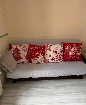 Coin salon dans l'établissement Appartement La Vanne Confortable et équipé