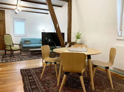 Télévision ou salle de divertissement dans l'établissement CosyAttic
