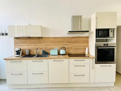 Cuisine ou kitchenette dans l'établissement Chez Nonno