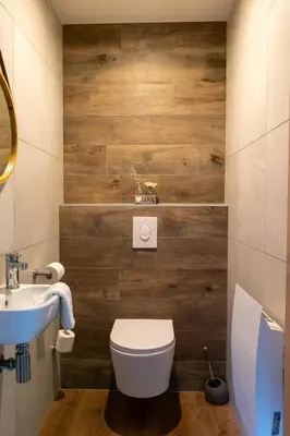 Salle de bains dans l'établissement Gite Junior L'Ecrin du Ried PROCHE EUROPA-PARK