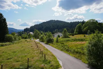 Paysage naturel près de la maison de vacances