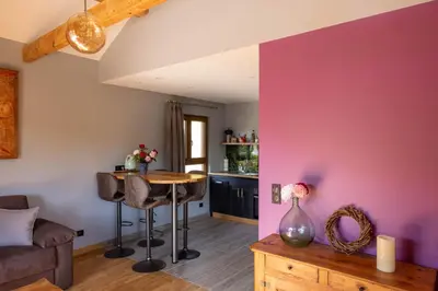 Coin salon dans l'établissement Eden du Boenlesgrab