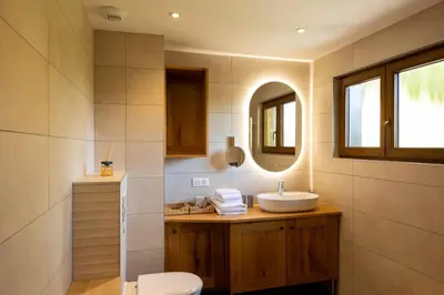 Salle de bains dans l'établissement Eden du Boenlesgrab