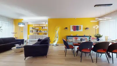 Coin salon dans l'établissement Maison Mandarine Colmar 5 bedrooms 180m2