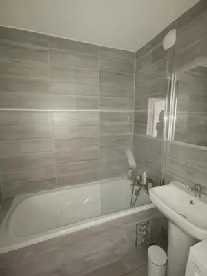 Salle de bains dans l'établissement Logement Colmar centre avec Parking