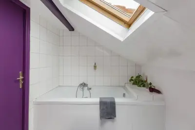 Salle de bains dans l'établissement Cigogne et Bretzel