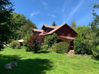 Jardin de l'établissement La grange à Léon
