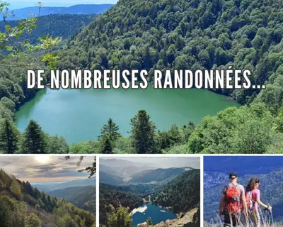 Paysage naturel près de la maison de vacances