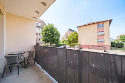 Balcon ou terrasse dans l'établissement La Symphonie - Joli appt à Colmar