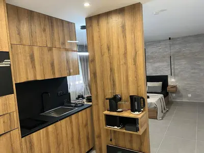 Cuisine ou kitchenette dans l'établissement MISIC HOME
