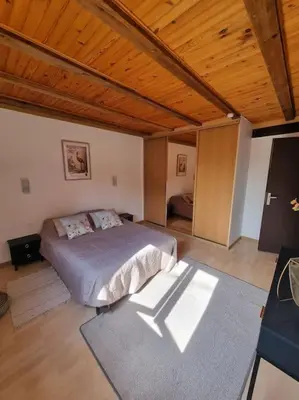 Un ou plusieurs lits dans un hébergement de l'établissement Maison Alsacienne au cœur du vignoble