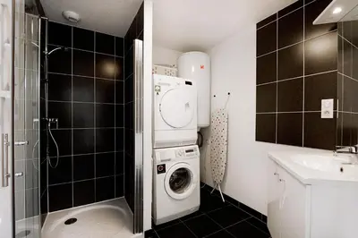 Salle de bains dans l'établissement L'évasion - Charmant appt pour 4