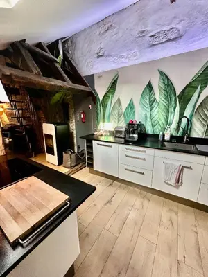 Cuisine ou kitchenette dans l'établissement Loft i gemelli