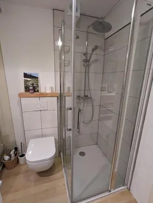 Salle de bains dans l'établissement Charmant gîte au coeur du Centre Ville