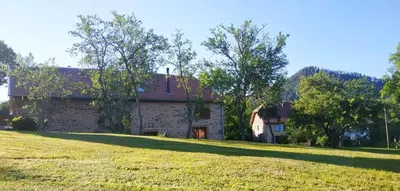 Paysage naturel près de la maison de vacances