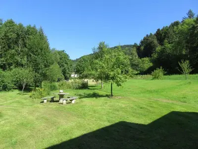 Paysage naturel près de la maison de vacances