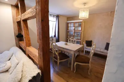 Coin salon dans l'établissement Les Authentics - La Maison d'Amélie