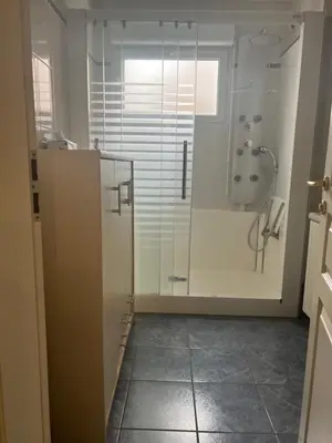 Salle de bains dans l'établissement L’Alsace autrement