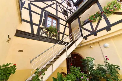 Balcon ou terrasse dans l'établissement Jeannette