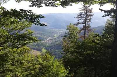 Paysage naturel près de la maison de vacances