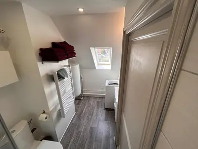 Salle de bains dans l'établissement LE NOUVEAU VAUBAN