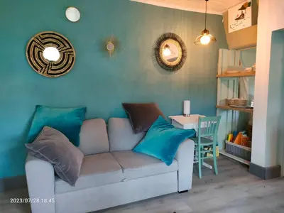 Coin salon dans l'établissement home edwige