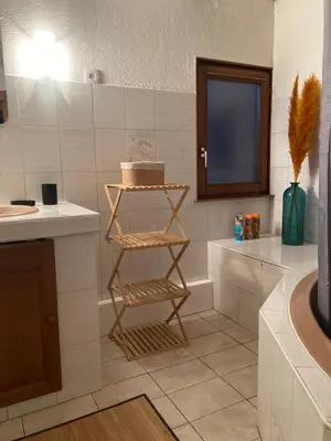 Salle de bains dans l'établissement L'Alsacienne