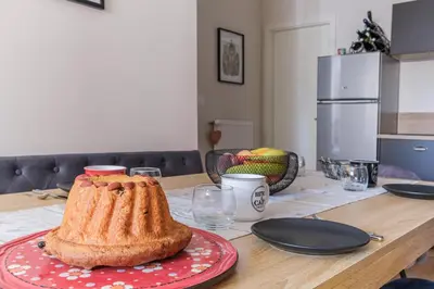 Nourriture dans l'appartement ou à proximité