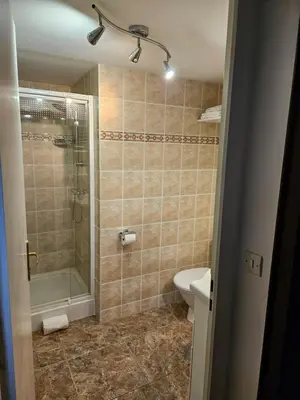 Salle de bains dans l'établissement la Parenthèse Kaysersberg