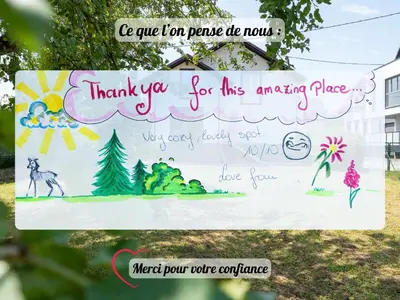 Plan de l'établissement Le Jardin d'Eden by Leslodgespa