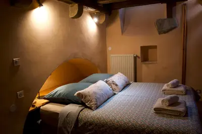 Un ou plusieurs lits dans un hébergement de l'établissement Central & Quiet, Full apart for 2 L'Escapade Fleurie