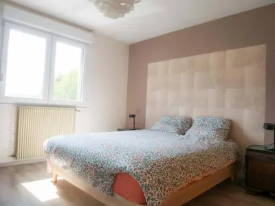 Un ou plusieurs lits dans un hébergement de l'établissement Chalet Marie-Louise - Gérardmer