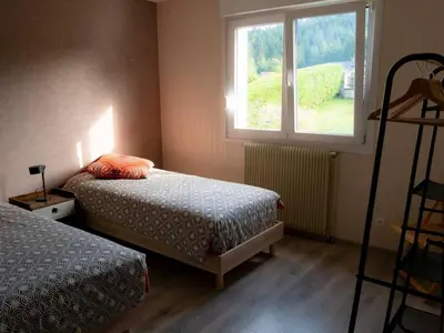 Un ou plusieurs lits dans un hébergement de l'établissement Chalet Marie-Louise - Gérardmer