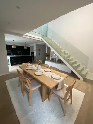 Cuisine ou kitchenette dans l'établissement Maison spacieuse au calme proche Colmar avec piscine