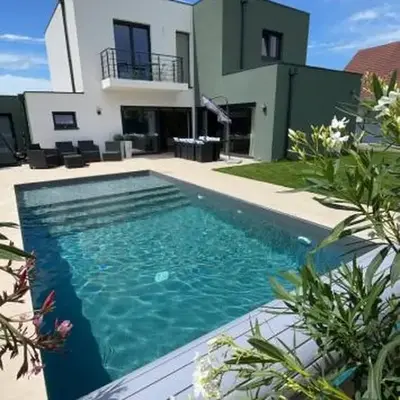 Maison spacieuse au calme proche Colmar avec piscine