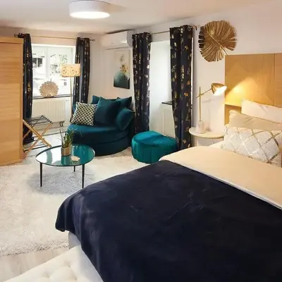 Suite Or avec Sauna Privatif et Cuisine Équipée - Idéale pour un Séjour Relaxant en Alsace - FR-1-744-13