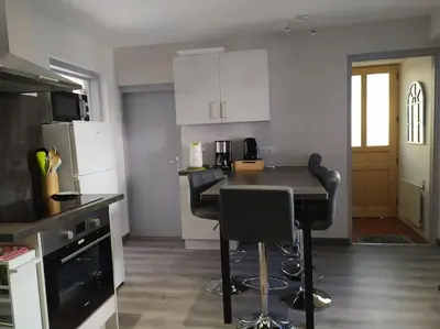 Cuisine ou kitchenette dans l'établissement Chez Vovone 3 étoiles clévacances