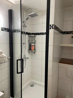 Salle de bains dans l'établissement Appartement la petite Venise
