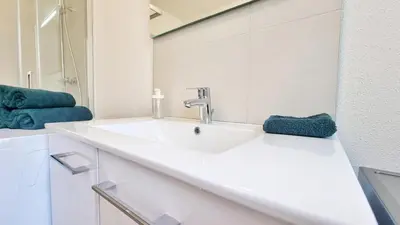 Salle de bains dans l'établissement Chez JM - Calme - Chic - Fibre - Relax BNB