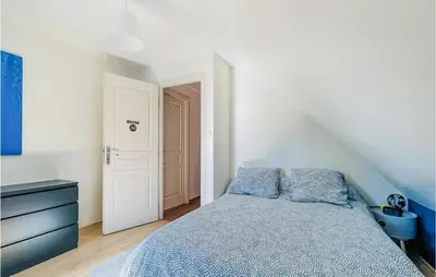Un ou plusieurs lits dans un hébergement de l'établissement Awesome Home In Labaroche