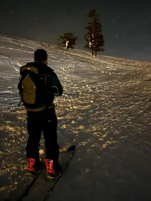 L'établissement Entre Montagnes et Lacs en hiver