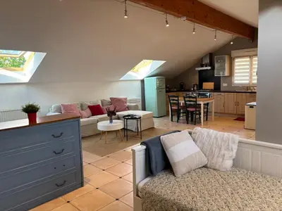Cuisine ou kitchenette dans l'établissement Vines & views