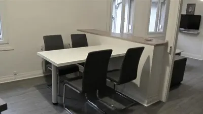 Télévision ou salle de divertissement dans l'établissement Gîte du Vignoble