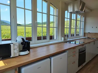 Cuisine ou kitchenette dans l'établissement L'Altenberg