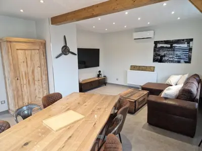 Télévision ou salle de divertissement dans l'établissement Appartement, proche Europa-Park Colmar Strasbourg