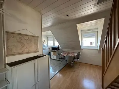 Cuisine ou kitchenette dans l'établissement Duplex F2 - proche GARE TGV