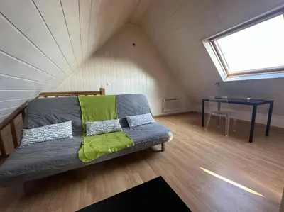 Coin salon dans l'établissement Duplex F2 - proche GARE TGV