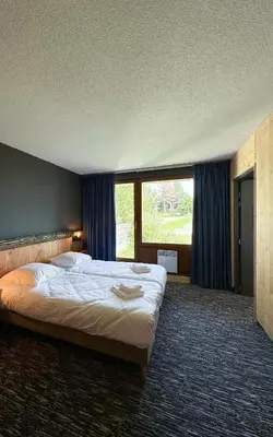 Un ou plusieurs lits dans un hébergement de l'établissement Le Motel du Gaschney